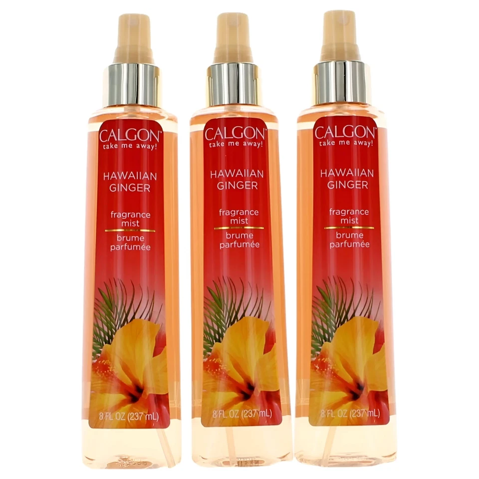 Calgon Hawaiian Ginger de Calgon, paquete de 3 vaporizadores de fragancia de 5 oz para mujer Foto 1 de 4