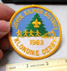 New Jersey Joyce Kilmer District 1983 Klondike Derby Pfadfinder gestickter Aufnäher - Bild 1 von 2