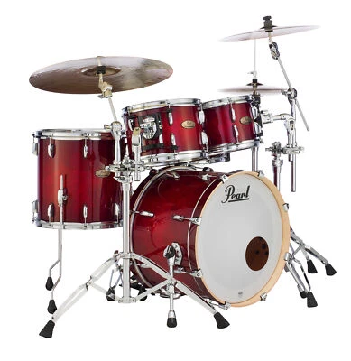 Pearl Session Studio Select Antique Crimson Burst 20/10/12/14 Drum Shells Dealer - Image 1 of 4