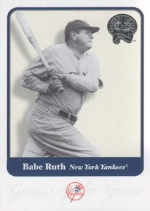 2001 Greats of the Game Baseball YOU PICK