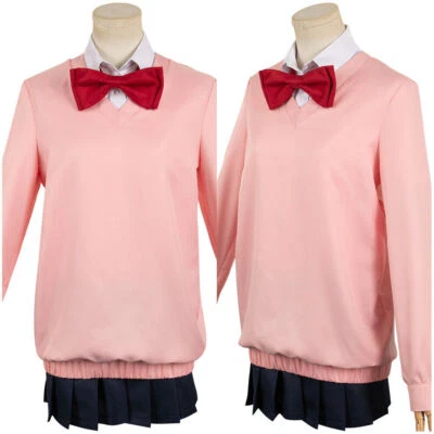 Linglai Melocotón Cosplay Niñas Uniforme Escolar Conjunto Halloween Carnaval Disfraz Traje Foto 1 de 4