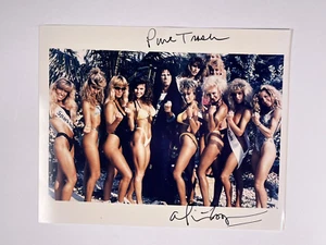 Alice Cooper Signed Photo Authentic Original Hand Signed Pure Trash Album 1989 - Picture 1 of 12