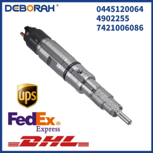 0445120064 Common Rail Fuel Injector 4902255 For Bosch VOLVO FE FL Renault - Foto 1 di 6