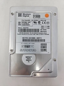 WD Caviar 31300 13GB AC313000 - 00RTT1 - TESTED - Picture 1 of 3