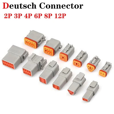MARKENLOS DEUTSCH DT Style 0,5 - 2,00mm² KFZ Stecker Verbinder Connector Wasserdicht