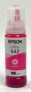 Epson 542 EcoTank Magenta Ink Refill Bottle High Capacity - Photo 1/3