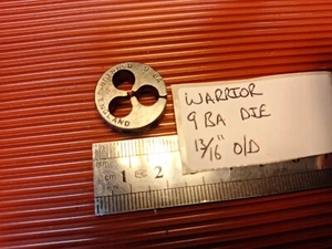 Troquel de 9 hilos BA hecho por Warrior - Imagen 1 de 1