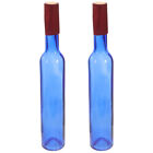 Clear & Colored 200Ml Wine Bottles - Set Of 2