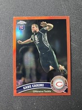 2011 Topps Chrome Gabe Carimi Orange Refractor Rookie RC #5