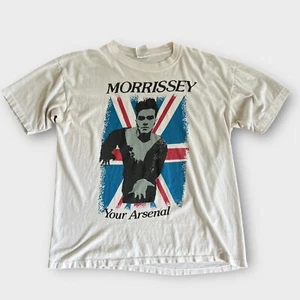 Camiseta Morrissey 1992 "Your Arsenal" Vintage Band Tour Años 90 Años 90 Smiths - Imagen 1 de 3