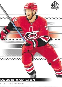 19-20 2019-20 SP auténtico Dougie Hamilton #3-Huracanes - Imagen 1 de 1
