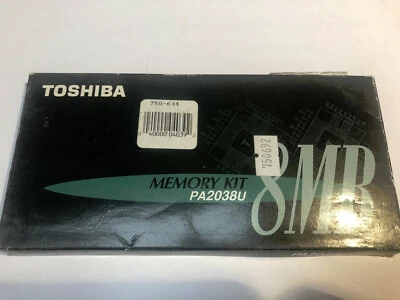 Toshiba 8MB Toshiba Laptop Memory PA2038U - Image 1 of 3