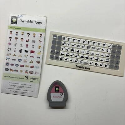 Cricut Twinkle Toes 卡带 舞蹈 独奏 爵士舞 欢呼 芭蕾 公主 — 第 1/4 张图片