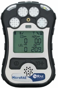 MicroRAE 4 Gas Confined Space Monitor (ATEX) LEL / H2S / CO / O2 - Li-ion / BLE - Picture 1 of 1