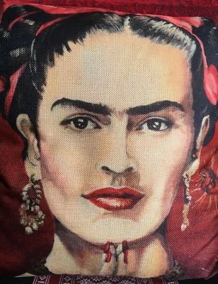 Neuheit! "FRIDA KAHLO PRAYERS" Kissenbezug gewebt - GESCHENKIDEE!!! - Bild 1 von 4