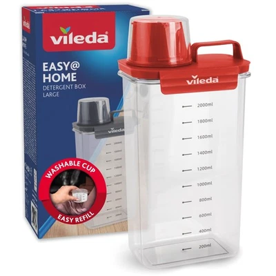 Vileda Waschmittelbox 2300ml - Praktische und platzsparende Aufbewahrung - Bild 1 von 4