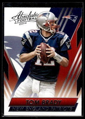 2014 Panini Absolute Tom Brady New England Patriots #44 - Image 1 of 2