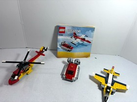 LEGO creator LOT:  adventures 7292 + helicopter 5866 + plane 6912