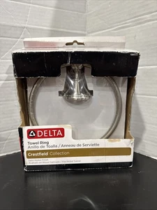 Neu Delta Crestfield Handtuchring SpotShield Nickel gebürstet 138033 - Bild 1 von 5