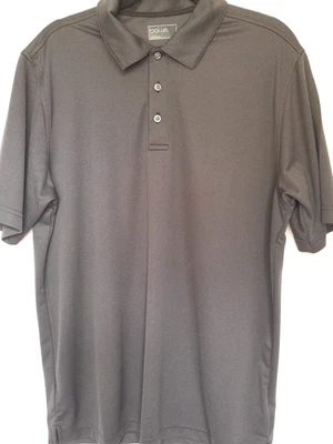 Polo Bolle Manga Corta Para Hombre L Gris Oscuro Poliéster Deporte Golf Informal Foto 1 de 4
