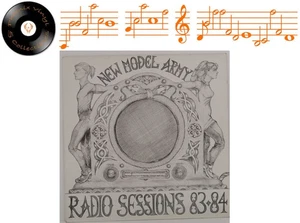 New Model Army Radio Sessions 83 - 84 Vinyl LP A1 B1 Pressing - EX - Picture 1 of 5