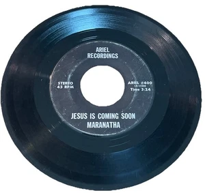 Maranatha Didn’t He Shine/Jesus Is Coming Soon 45 RPM 7” - Picture 1 of 4