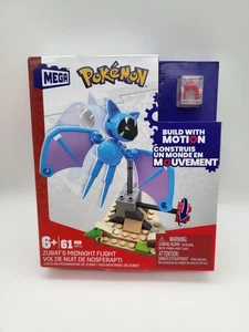 Pokemon Zubat Mega Klemmbaustein Playset Ergänzung Mitternachtsflug  - Bild 1 von 5