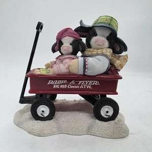 Enesco Mary's Moo Moos OH ¡Qué divertido es montar! Radio Flyer - Imagen 1 de 3