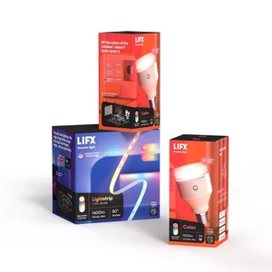 Lightstrip Bundle with 80" Color Smart LED Lightstrip and Two 1100 Lumen Smar... - Picture 1 of 9