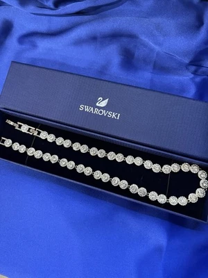 Swarovski Una Angelic Tennis Necklace (White) - Image 1 of 4