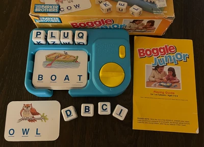 BOGGLE JUNIOR a Pre-School Learning Game PARKER BROTHERS Ages 3 to 6 - Image 1 of 4