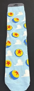 Disney Parks Exclusive Pixar Toy Story Luxo Ball Star Cloud Socks One Pair Cute - Picture 1 of 3