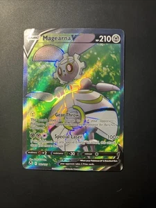 Magearna V 182/195 Silver Tempest Ultra Rare Holo Pokemon TCG Card NM - Picture 1 of 2
