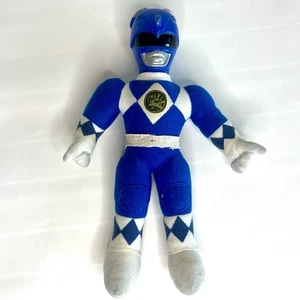 1993 Mighty Morphin 10" Blue Power Rangers Plush Vintage Billy - Imagen 1 de 3