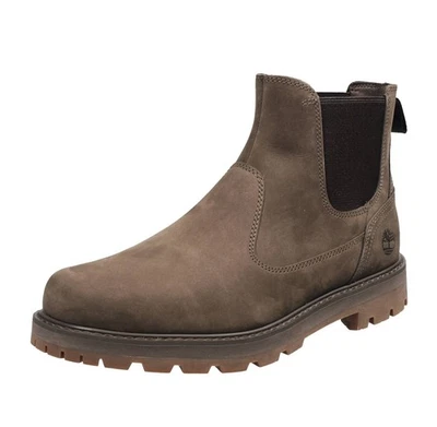 Timberland Britton Road - Chelsea Boots In Pelle Marrone - Taglia 43 [9 US 27cm] - Imagen 1 de 3
