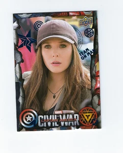 2016 Captain America Civil War complete hobby base set in BLUE DESIGN parallel - Picture 1 of 1