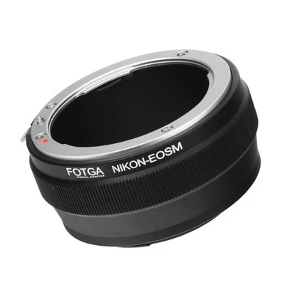 Fotga Camera Adapter Ring For Nikon F AI AIS Mount lens For Canon EOSM M6 M200 - Image 1 of 4