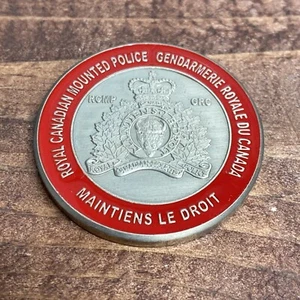 Royal Canadian Mounted Police Western Alberta District K Division Challenge Coin - Picture 1 of 4