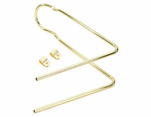 GOLD Sissybar 90* gebogen Vintage Classic STINGRAY Style für 20" Lowrider Fahrrad - Bild 1 von 1