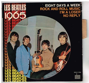 The BEATLES Eight days a week t avec languette 7" 45 tours EP - Picture 1 of 4
