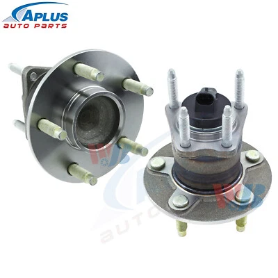 Par de conjuntos de cojinetes de cubo de rueda trasera para Chevrolet Cobalt HHR Malibu Pontiac G6 Foto 1 de 4