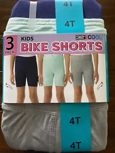 Girl’s 3 Pack Bike Shorts Size 4T - Picture 1 of 6