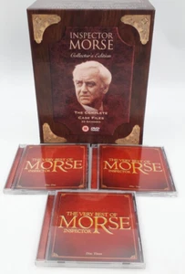 Inspector Morse The Complete Case Files DVD 33 Episodes Set Region 2 & Music CDs - Picture 1 of 24