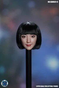 Super Duck SDH031C 1:6 Female Girl Head For Suntan Phicen HOT TOYS Body Figures - Picture 1 of 4