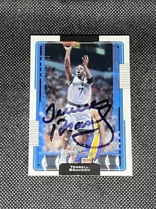 Terrell Brandon Timberwolves 2001-02 MVP Uppper Deck Signed Auto Card #99 - Bild 1 von 3