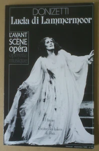-- L'AVANT-SCÈNE OPÉRA (55). LUCIA DI LAMMERMOOR. DONZETTI -- - Picture 1 of 1