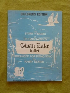 VINTAGE ALBUM SHEET MUSIC /(10) / SWAN LAKE BALLET / CHILDREN'S EDITION - Bild 1 von 1
