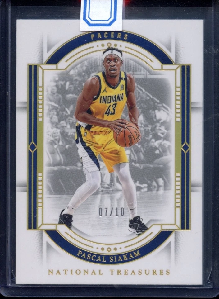 Panini National Treasures Pascal Siakam GOLD /10 SSP - Image 1 of 1