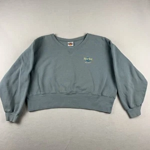 Sudadera De Colección Hard Rock Café Hollywood Cuello en V Para Mujer L Manga Larga Hecha en EE. UU. - Imagen 1 de 8