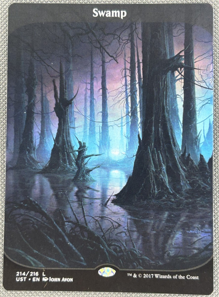 MTG 沼 FOIL unstable 英語版 Swamp Unstable | eBay